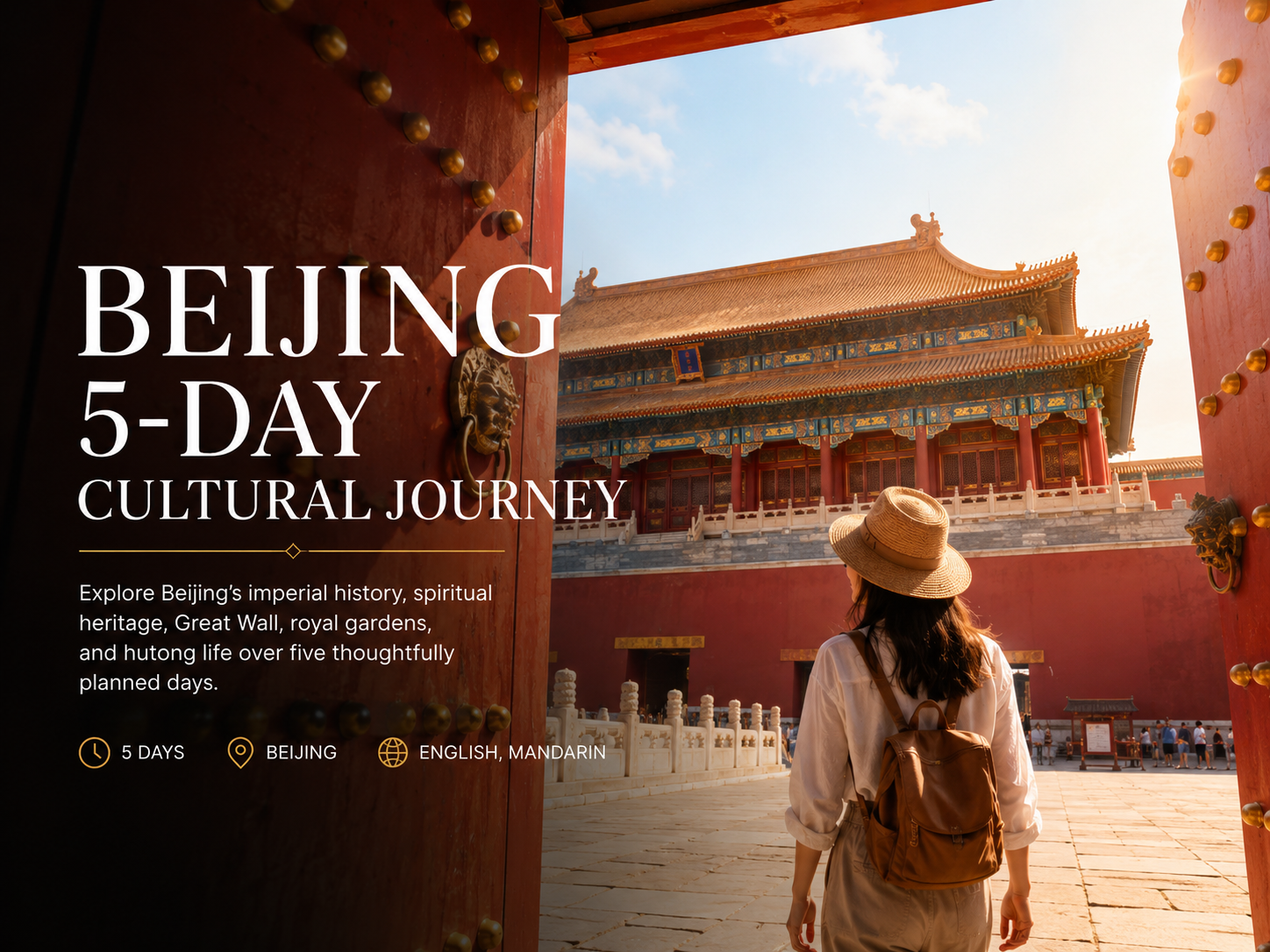 BEIJING 5-DAY CULTURAL JOURNEY